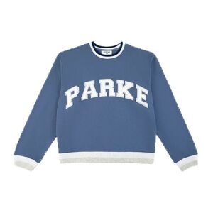 Parke Blue Crew Neck Sweater